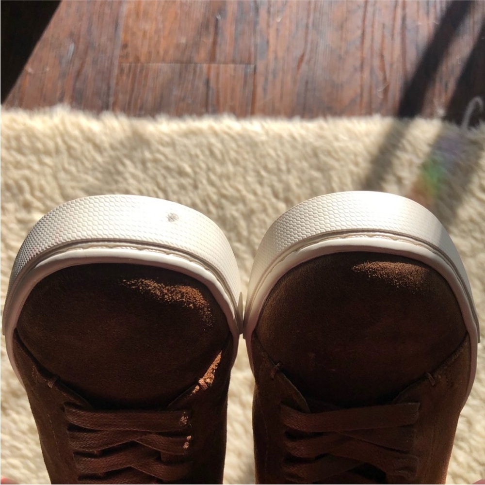 New Frye Ivy Low Lace Suede Sneakers NWOT - Picture 5 of 11